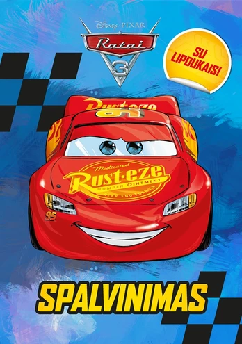 Ratai. Spalvinimas su lipdukais
