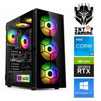 INTOP i5-14400F 32GB DDR5 250SSD M.2 NVME+2TB RTX5060 8GB WIN11Pro
