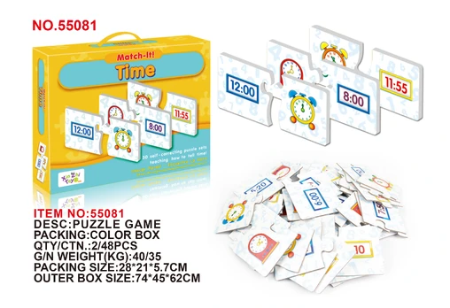 CLOCK Educational Cards