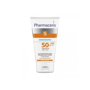 PHARMACERIS apsauginis kremas kūdikiams ir vaikams S SPF50, 125 ml
