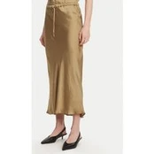 Marella Midi sijonas No 2513101055 Smėlio Regular Fit