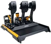 CONSPIT CPP EVO 3 V2 Pedal set, hydraulic brake cylinder, with clutch pedal - juodas