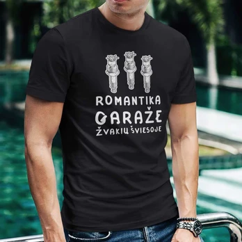 Marškinėliai "Garažo romantika"