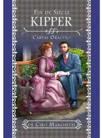 Fin De Siècle Kipper Oracle kortos Spanish Edition