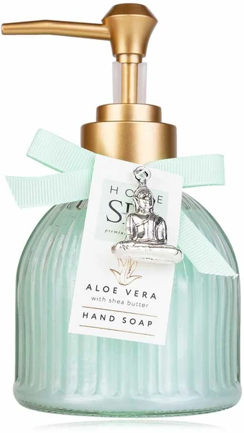Accentra 200ml hand soap HOME SPA in decorative glass dispenser