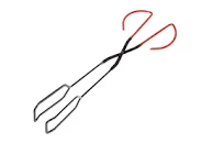 Žnyplės kepsninėms MUSTANG, 38 cm