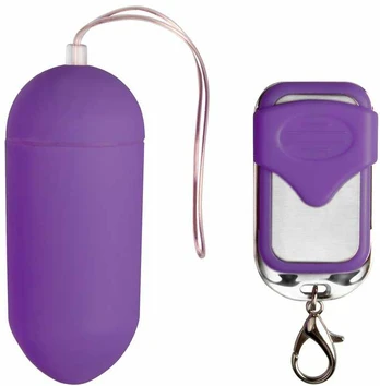 EasyToys Wireless Remote-Controlled Vibrating Egg Violetinė 10 Modes