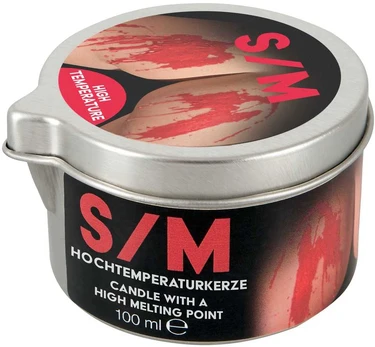 S/M žvakė skardoje