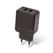 Setty charger 2x USB 2,4A black kaina