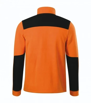 Vyriškas flisinis džemperis Rimeck Effect, oranžinis