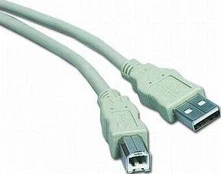 Kabelis USB PremiumCord USB-A - USB-B 2 m Pilka (ku2ab2)
