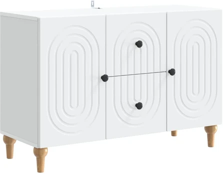Televizoriaus spintelė Balta 89 x 34,5 x 60 cm Apdirbta mediena
