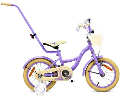Vaikiškas dviratis Sun Baby 14", violetinis