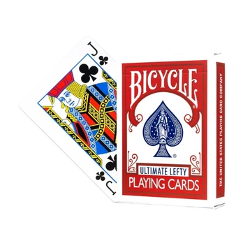 Bicycle Ultimate Lefty kortos kairiarankiams (raudonos sp.)