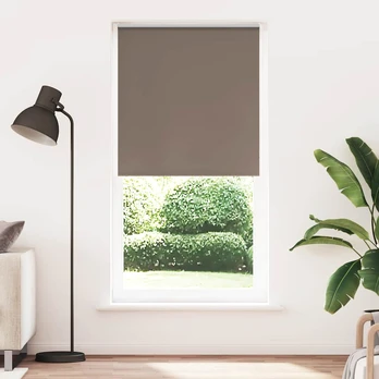 Kavos spalvos temdantis roletas 115x230 cm Audinio plotis