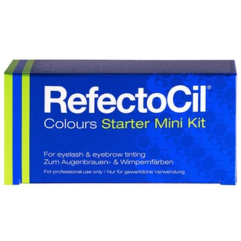 Refectocil Starter set for dyeing eyebrows and eyelashes Colors Mini Moterims