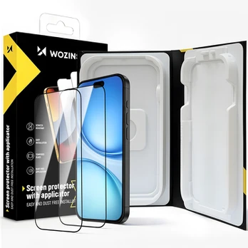 Apsauginis stiklas Wozinsky EasyFit Clear Glass telefonui iPhone 18 Pro Max / 17 Pro Max, 2 vnt.