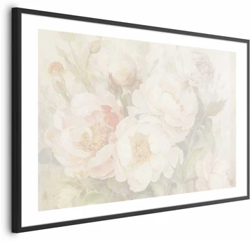 Artgeist Plakatas - Peonies in the Mist