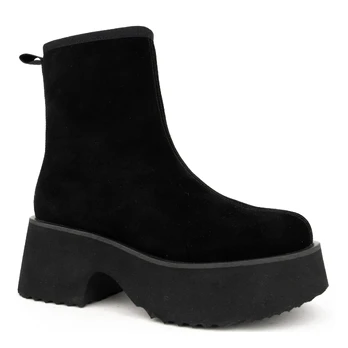 Aulinukai moterims, Juoda, Booties, lac6034-25202lblk