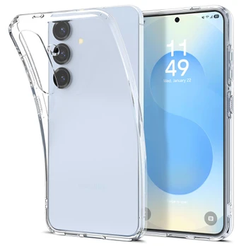 Skaidrus dėklas Samsung Galaxy S25 Plus telefonui "Spigen Liquid Crystal"