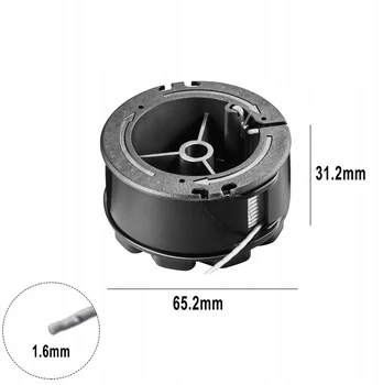 Bedee Pjovimo valo galvutė trimeriui žoliapjovei būgnui 6.1m x 1.6mm