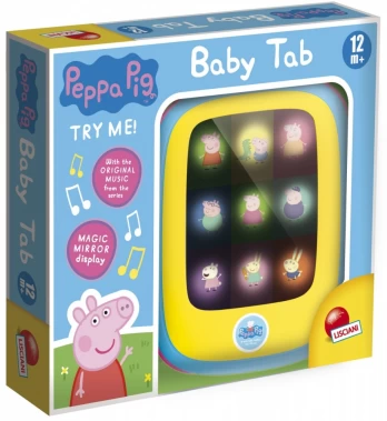 Interaktyvus žaislas Lisciani Peppa Pig Baby Tab 304-92246, anglų