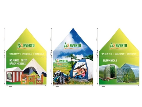 Reklaminė palapinė (4x6m danga)