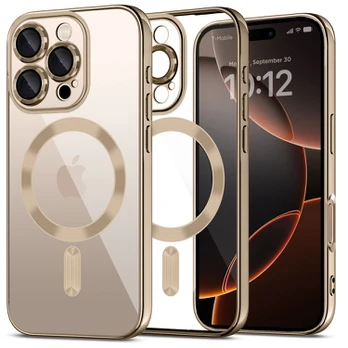Dėklas TECH-PROTECT MAGFLEX MAGSAFE IPHONE 16 PRO SHINY DESERT