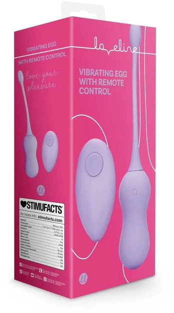 Loveline By Shots Nexus Violet Harmony Wireless Remote Control Intimate Egg Vibrator