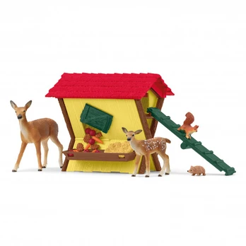 Auhagen Schleich Feeding the Forest Animals