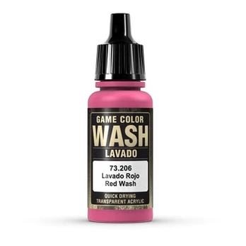 Game Color Wash Red 18 ml