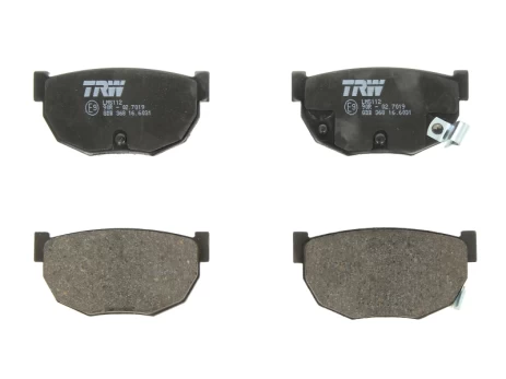 TRW GDB368 Brake pad set