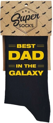 Kojinės "Best dad in the galaxy"