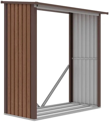 Metalinė malkinė DENVER 6x3, Walnut