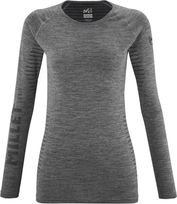 Millet W Drynamic Warm Ls Tee graphite - L/XL