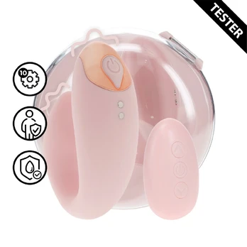 Daydream Compact G-Spot Vibrator Pink with Remote Control Tester