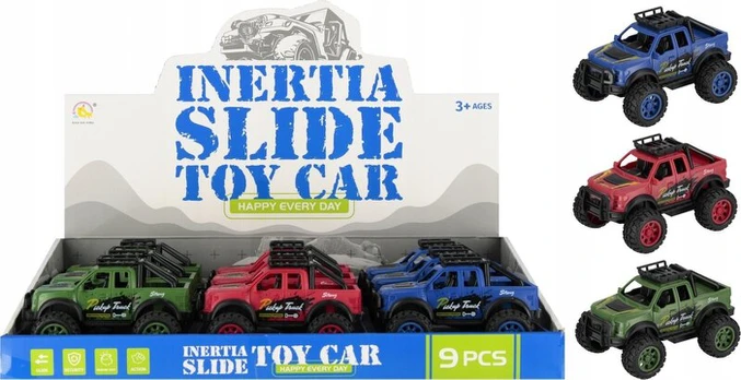 Visureigis automobilis 14cm, įvairūs modeliai