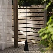 Globen Lighting akumuliatorinis lauko stovas Cannes, juodas, IP54