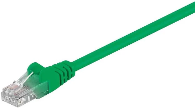 MicroConnect U/UTP CAT5e 15M žalias PVC (B-UTP515G)