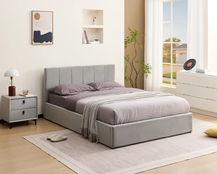 Lova ARVIKA 140 + čiužinys NOVA SLEEP LITE (140x200)