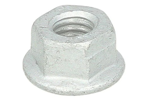 Veržlė šešiakamp-is/ė - M6 sriegio žingsnis 1 mm