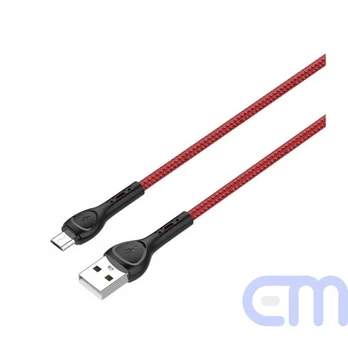 LDNIO LS482 2 m USB - Micro USB kabelis (raudonas)