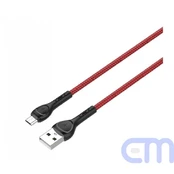 LDNIO LS482 2 m USB - Micro USB kabelis (raudonas) kaina
