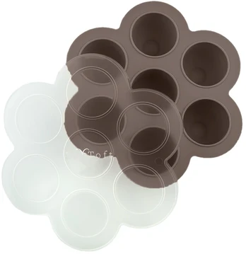 Le Toft - Freezer Form - Cappuccino - 7 compartments