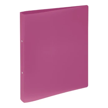 PAGNA Ringbuch A4 25mm PP 2-Ring-Mechanik dunkelrosa