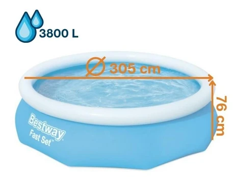 Baseinas Bestway Easy-Set Ø 3,05 m