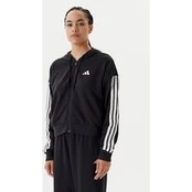 adidas Džemperis Essentials 3-Stripes JE0052 Juoda Regular Fit