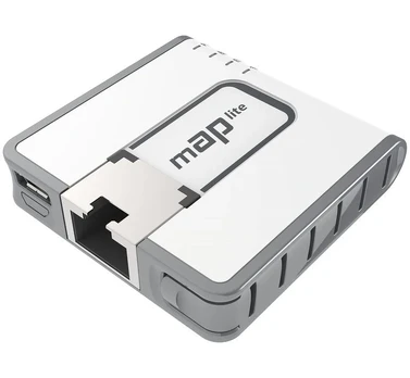 Mikrotik mAP lite White PoE Support