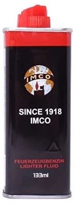 Žiebtuvėlių papildymas Imco Lighter Fluid, juoda/geltona
