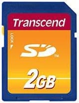MEMORY SECURE DIGITAL 2GB/TS2GSDC TRANSCEND
